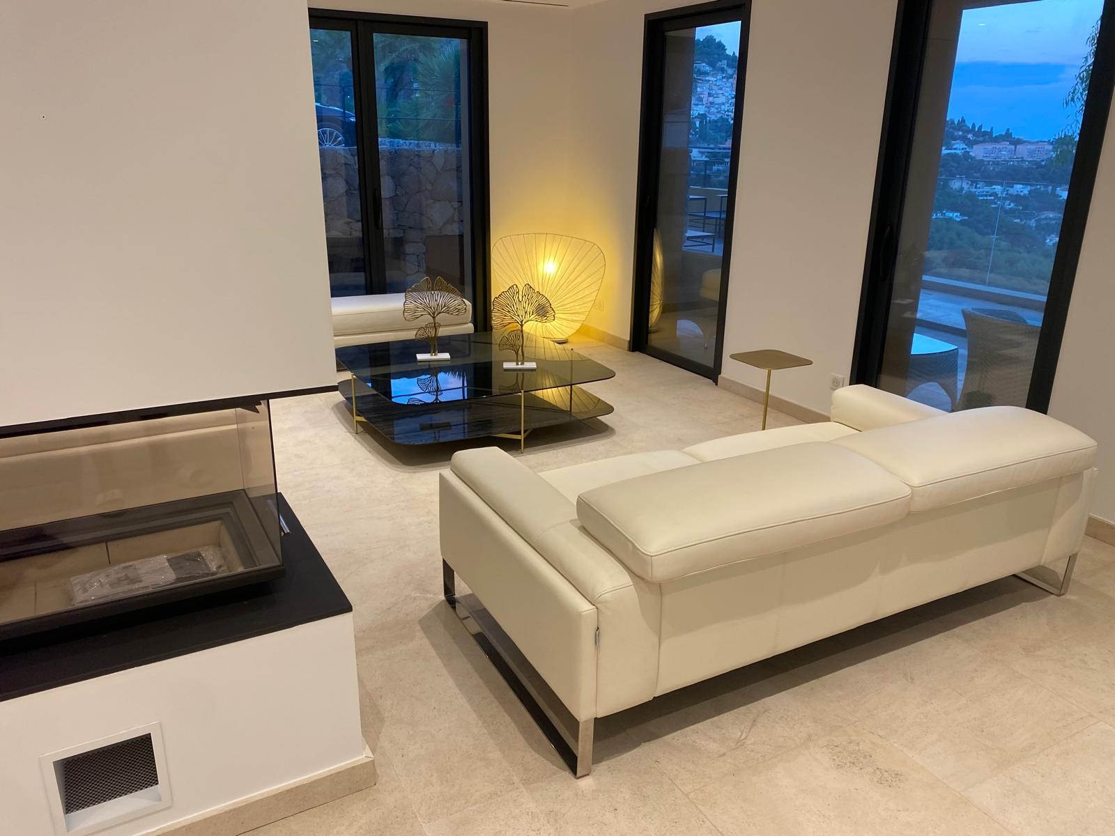 Villa Carlina above Roquebrune-Cap-Martin